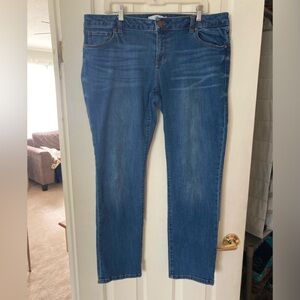 Cabi slim boyfriend size 16